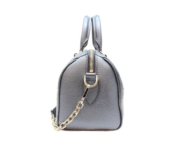 Louis Vuitton Empreinte Metallic Blue Speedy Bandouliere 20 Boston — view 4
