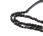 Chanel Black Lamb So Trendy CC Small Shoulder — view 9
