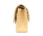 Chanel Beige Lamb Gold Quilted 25 Shoulder — view 2
