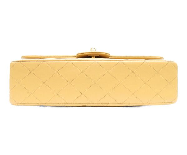 Chanel Beige Lamb Gold Quilted 25 Shoulder — view 5