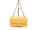Chanel Beige Lamb Gold Quilted 25 Shoulder