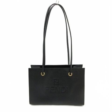 Fendi Epi Shoulder Bag Leather Logo