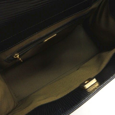 Fendi Epi Shoulder Bag Leather Logo — view 8