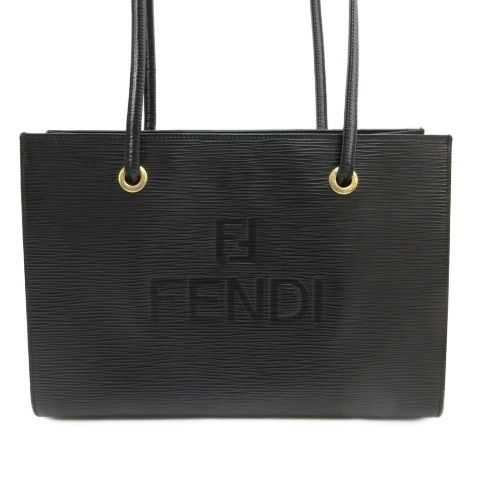 Fendi Epi Shoulder Bag Leather Logo — view 2