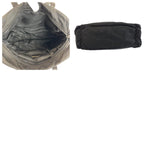 Prada Tessuto Black Silver Nylon Tote — view 9