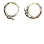 Bottega Veneta White Silver Leather 925 Sterling Belt — view 9