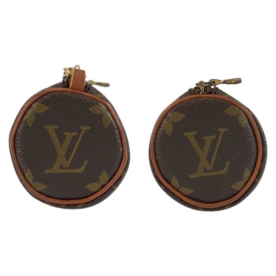 Louis Vuitton Monogram Papillon Pouch Only Brown Gold Case — view 6