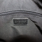 Chanel Wild Stitch Leather Black Handbag Silver — view 7