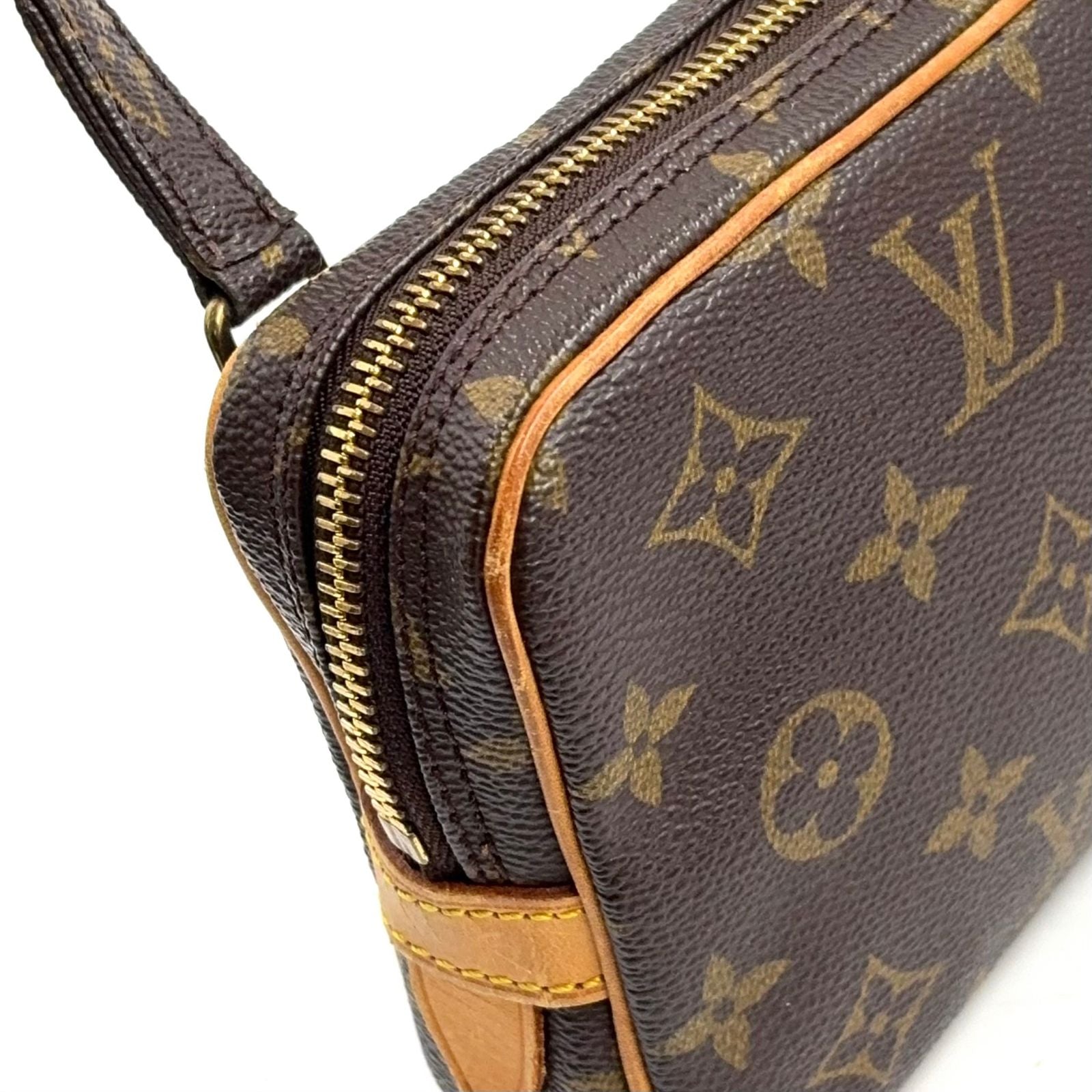 Louis Vuitton Ma Roulis Bandouliere Monogram Leather Brown Light Shoulder — view 7