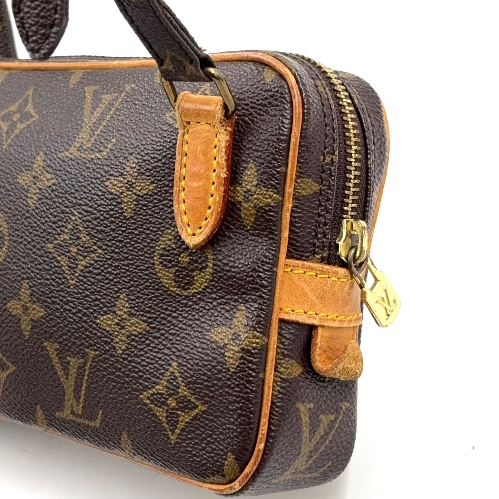 Louis Vuitton Ma Roulis Bandouliere Monogram Leather Brown Light Shoulder — view 8