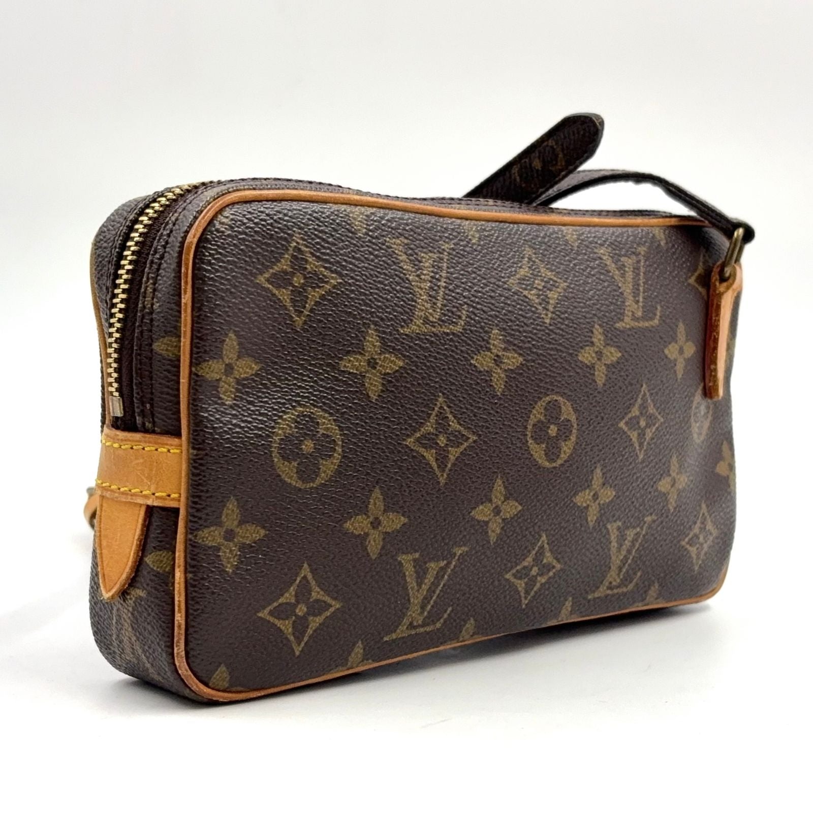 Louis Vuitton Ma Roulis Bandouliere Monogram Leather Brown Light Shoulder — view 2