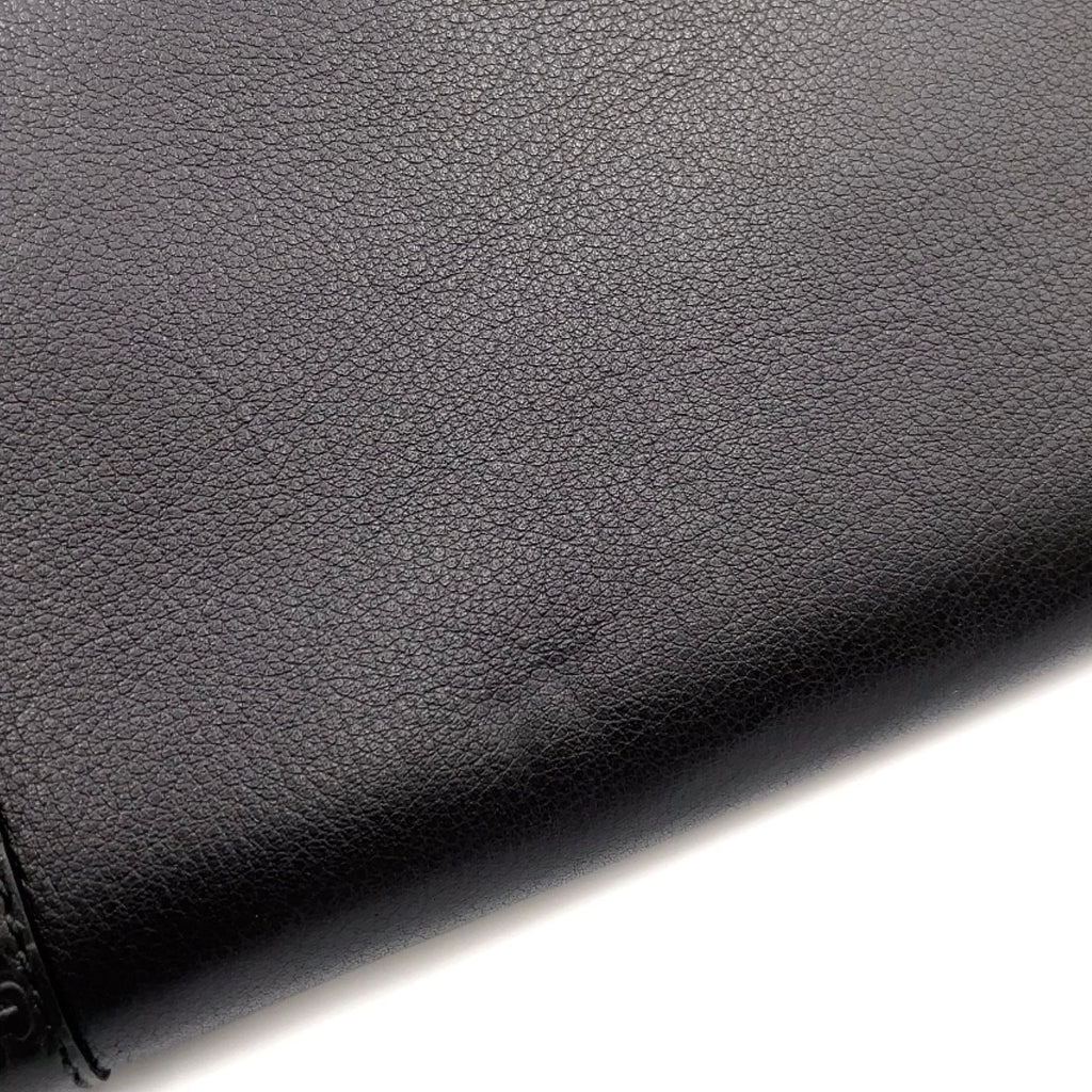 Gucci Mistral Micro Guccissima Leather Black Wallet Silver — view 9