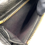 Chanel Classic Small Flap Wallet Random Caviar Leather Black Trifold Gold — view 7