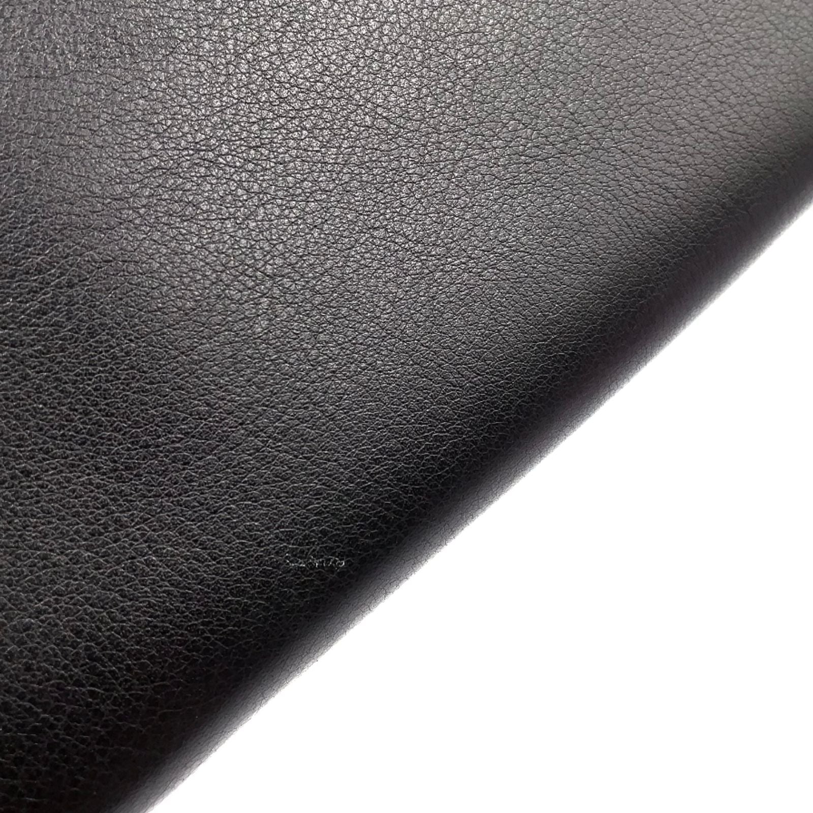 Gucci Mistral Micro Guccissima Leather Black Wallet Silver — view 8