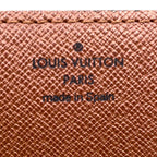 Louis Vuitton Envelope Carte de Visite Monogram Leather Brown Card Case — view 4
