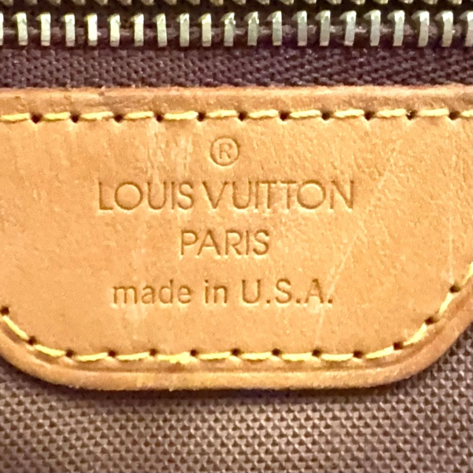 Louis Vuitton Vavin PM Monogram Leather Brown Light Handbag Gold — view 4