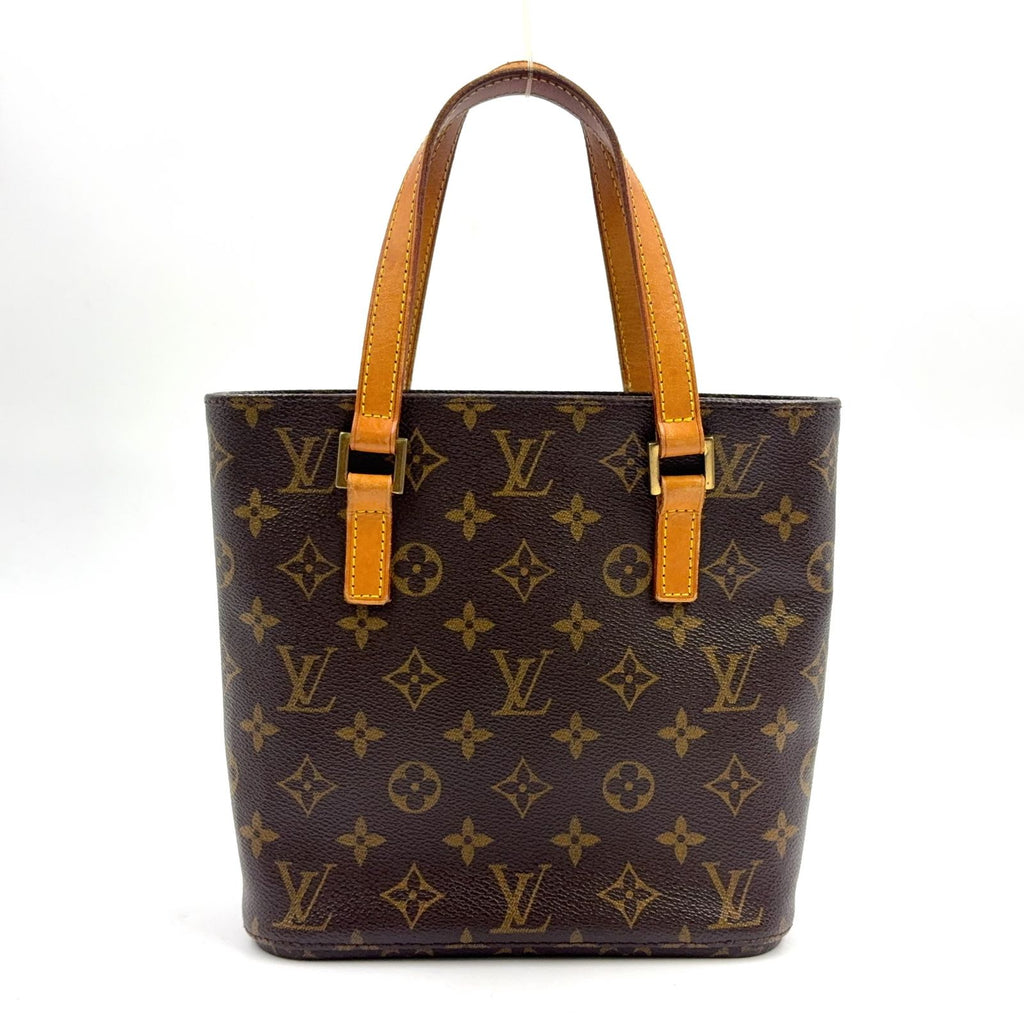 Louis Vuitton Vavin PM Monogram Leather Brown Light Handbag Gold