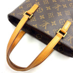 Louis Vuitton Vavin PM Monogram Leather Brown Light Handbag Gold — view 6