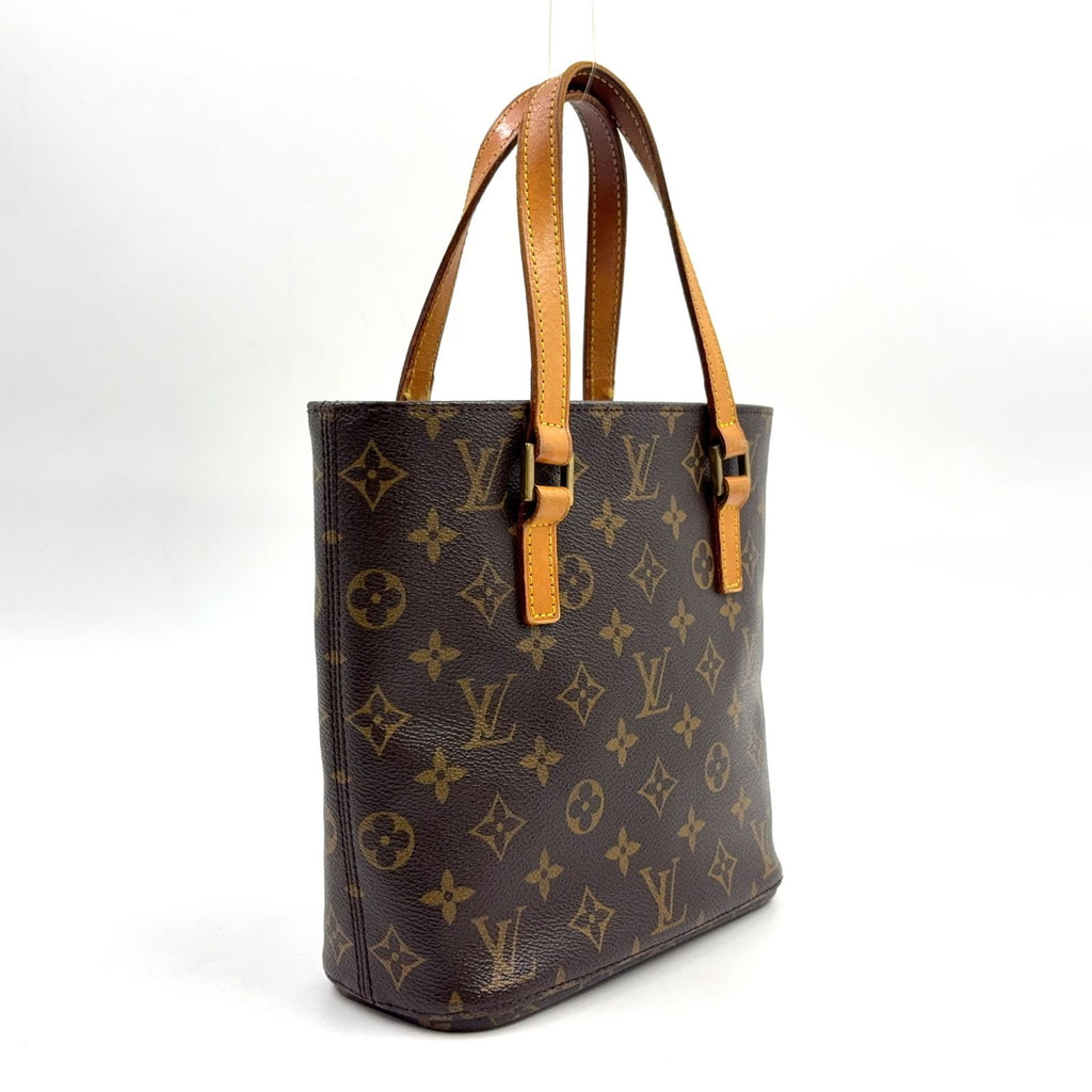 Louis Vuitton Vavin PM Monogram Leather Brown Light Handbag Gold — view 2