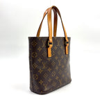 Louis Vuitton Vavin PM Monogram Leather Brown Light Handbag Gold — view 2