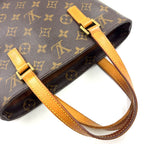 Louis Vuitton Vavin PM Monogram Leather Brown Light Handbag Gold — view 5