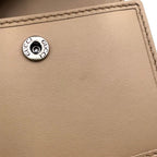 Gucci Dionysus GG Supreme Leather Beige Trifold Wallet Silver — view 6