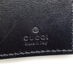 Gucci GG Marmont Leather Black Key Case Silver Key Holder — view 4