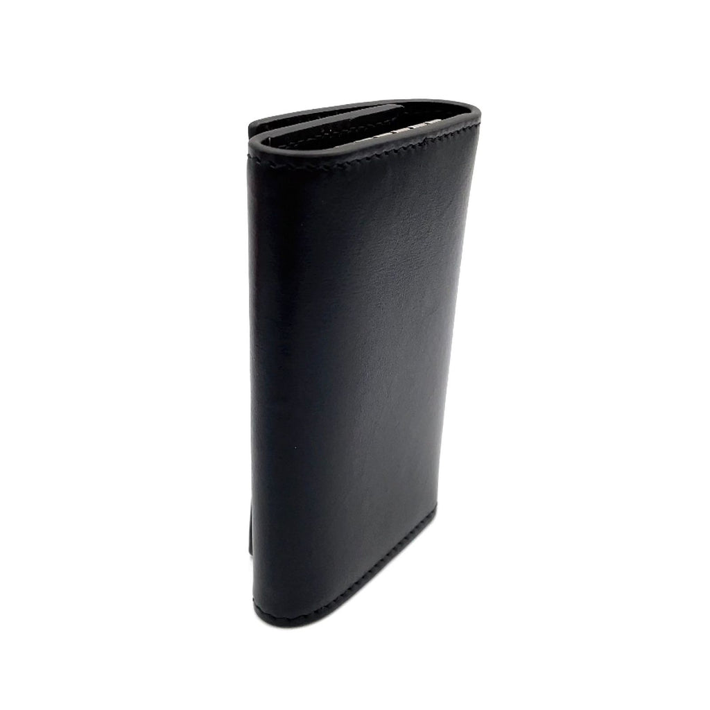 Gucci GG Marmont Leather Black Key Case Silver Key Holder — view 2
