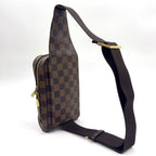 Louis Vuitton Damier Geronimos Brown Belt Bag Gold — view 2