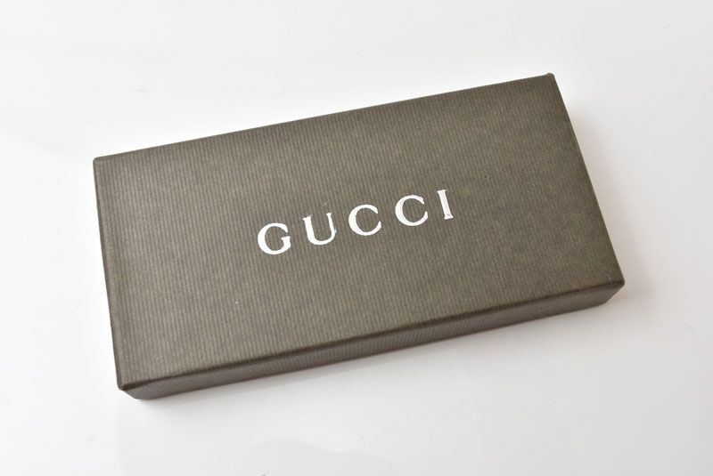 Gucci Key Ring Key Holder Vintage 042 Black Silver — view 6