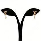 Louis Vuitton Idylle Blossom Earrings Set Pink Gold Pave Diamond