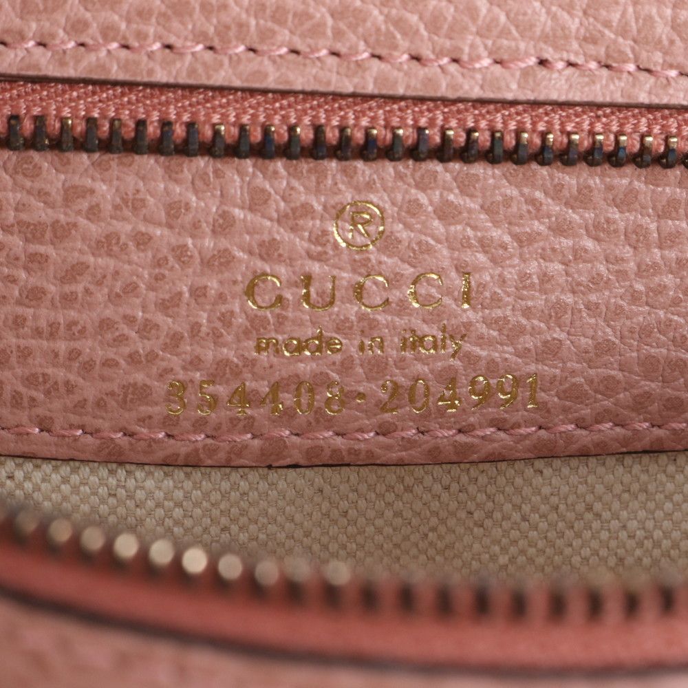 Gucci Swing Leather Tote Shoulder Hand — view 8