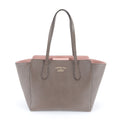 Gucci Swing Leather Tote Shoulder Hand