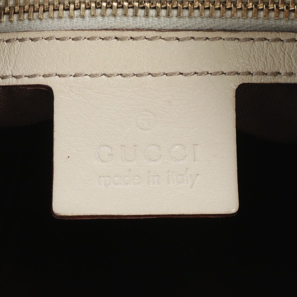 Gucci Hobo Leather Shoulder Bag Hand — view 8