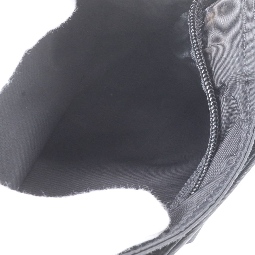 Prada Tessuto Nylon Triangle Logo Shoulder Bag Crossbody Messenger Black — view 7