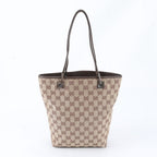 Gucci GG Canvas 002 Leather Tote Shoulder Hand — view 3