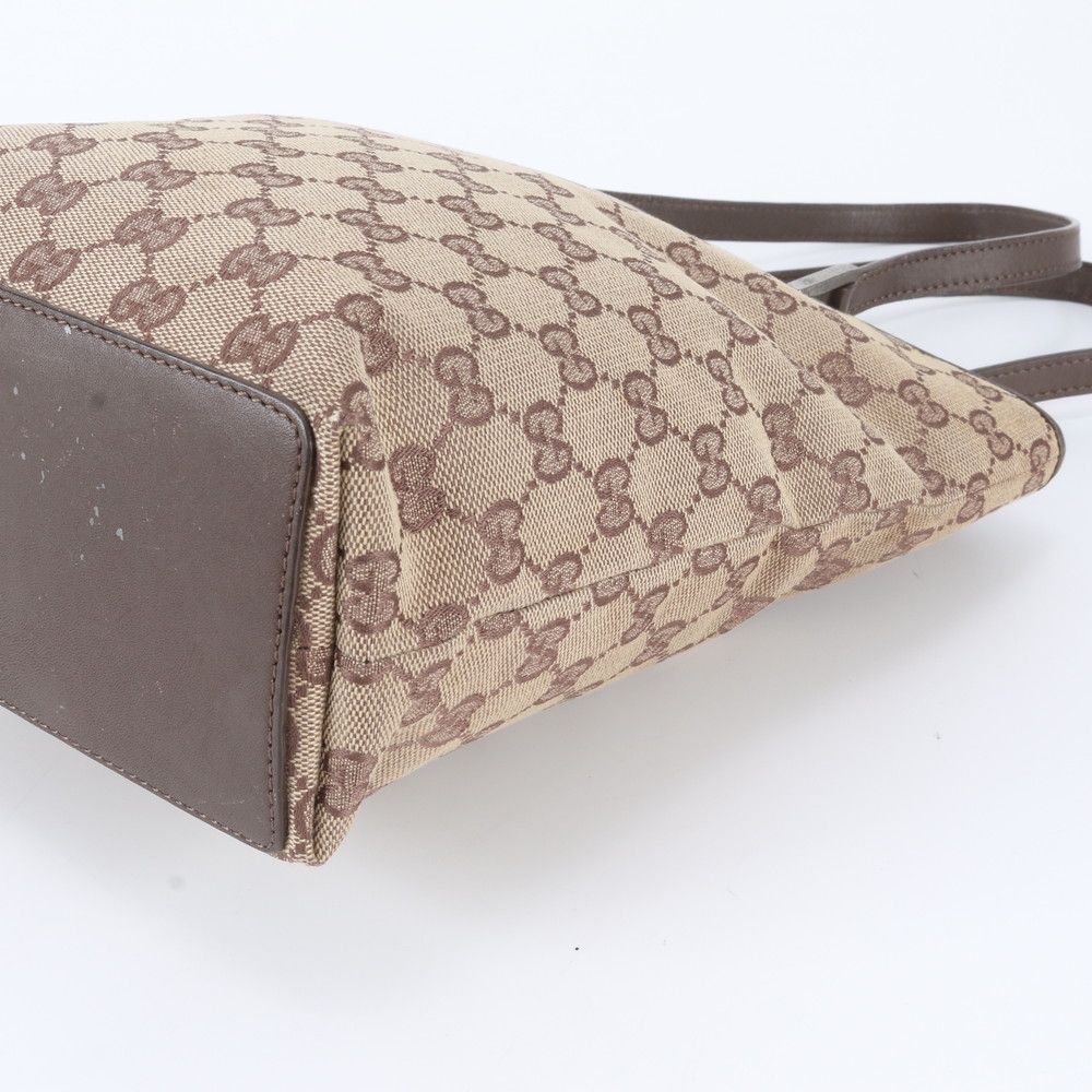 Gucci GG Canvas 002 Leather Tote Shoulder Hand — view 4