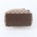 Gucci GG Canvas 002 Leather Tote Shoulder Hand — view 5