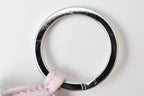 Hermes Key Ring Key Holder Charm Carmen Unodos Pink Green — view 2
