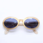 Chanel Sunglasses Eyewear CC Logo Beige Gold Acetate — view 2