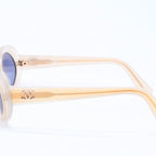 Chanel Sunglasses Eyewear CC Logo Beige Gold Acetate — view 6