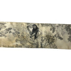 Dior Scarf White Gray Ribbon Toile de Jouy — view 4