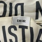 Dior Scarf White Gray Ribbon Toile de Jouy — view 2
