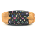Louis Vuitton Shoulder Bag Greta Monogram Multicolor Canvas Noir Black — view 5