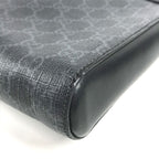 Gucci Shoulder Bag Courier GG Supreme Canvas Black