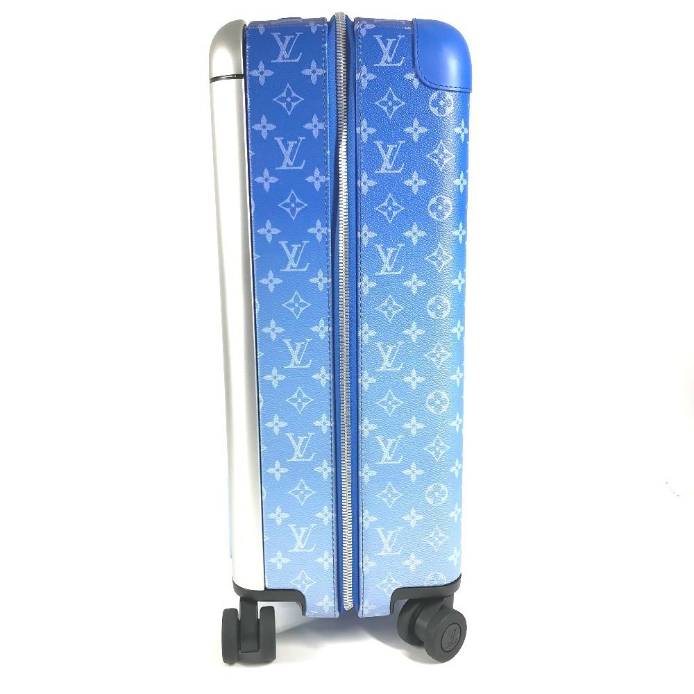 Louis Vuitton Travel Bag Horizon 55 Leather Blue — view 2