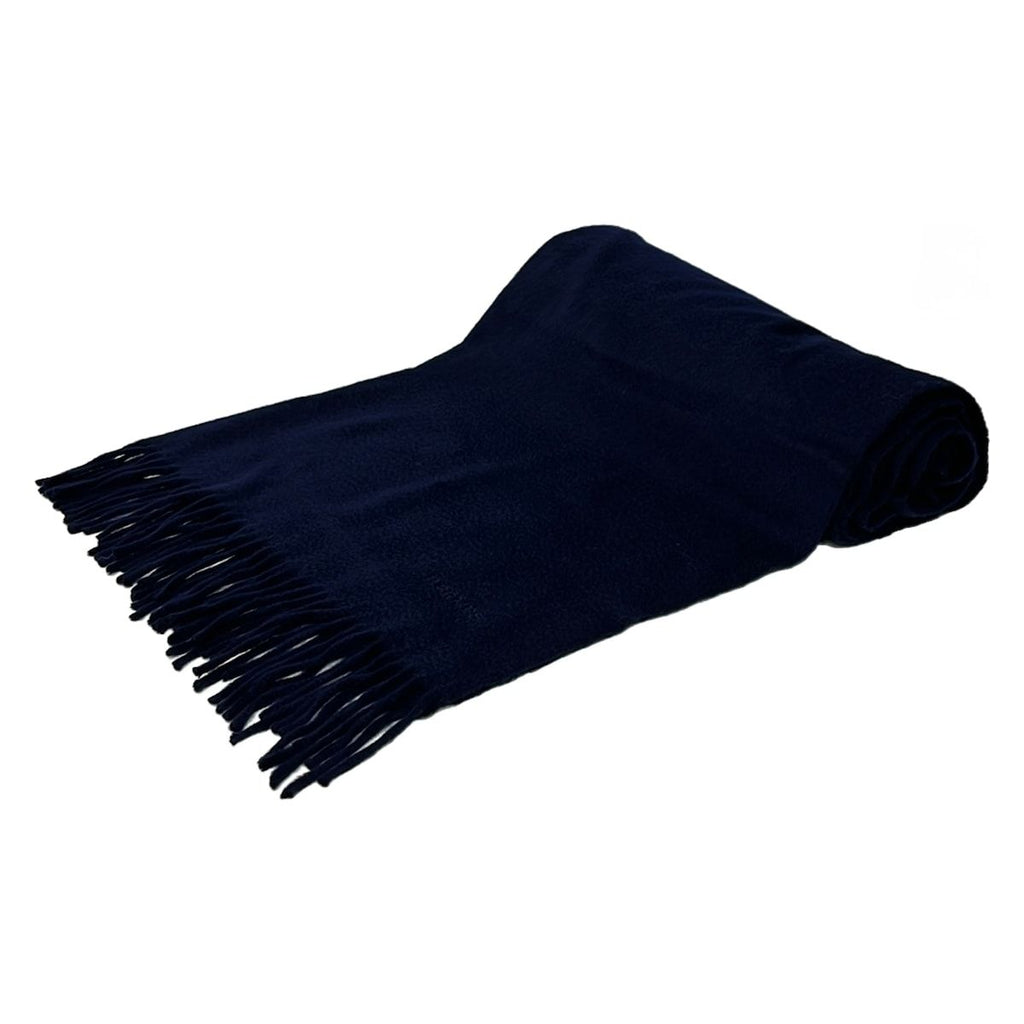 Hermes Shawl Dark Navy Cashmere Scarf