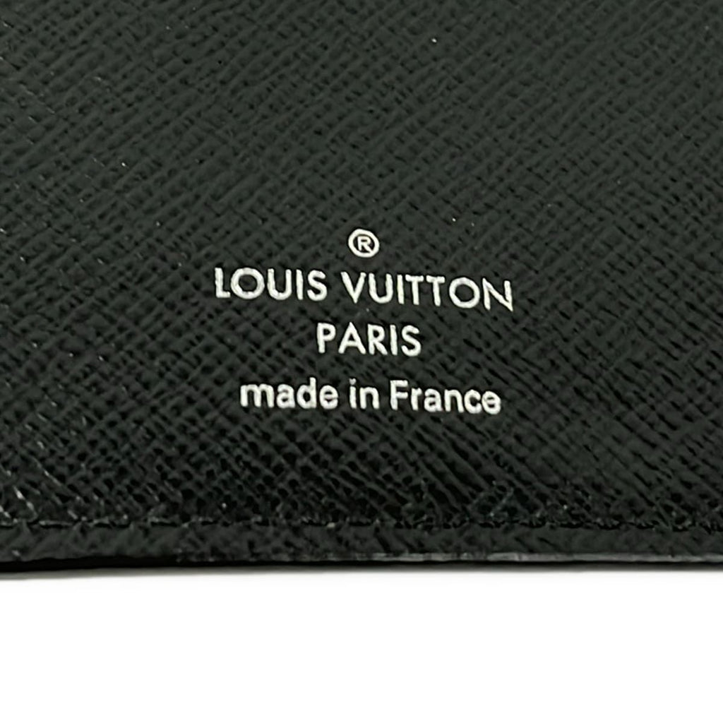 Louis Vuitton Notebook Epi Agenda MM Noir Leather — view 4