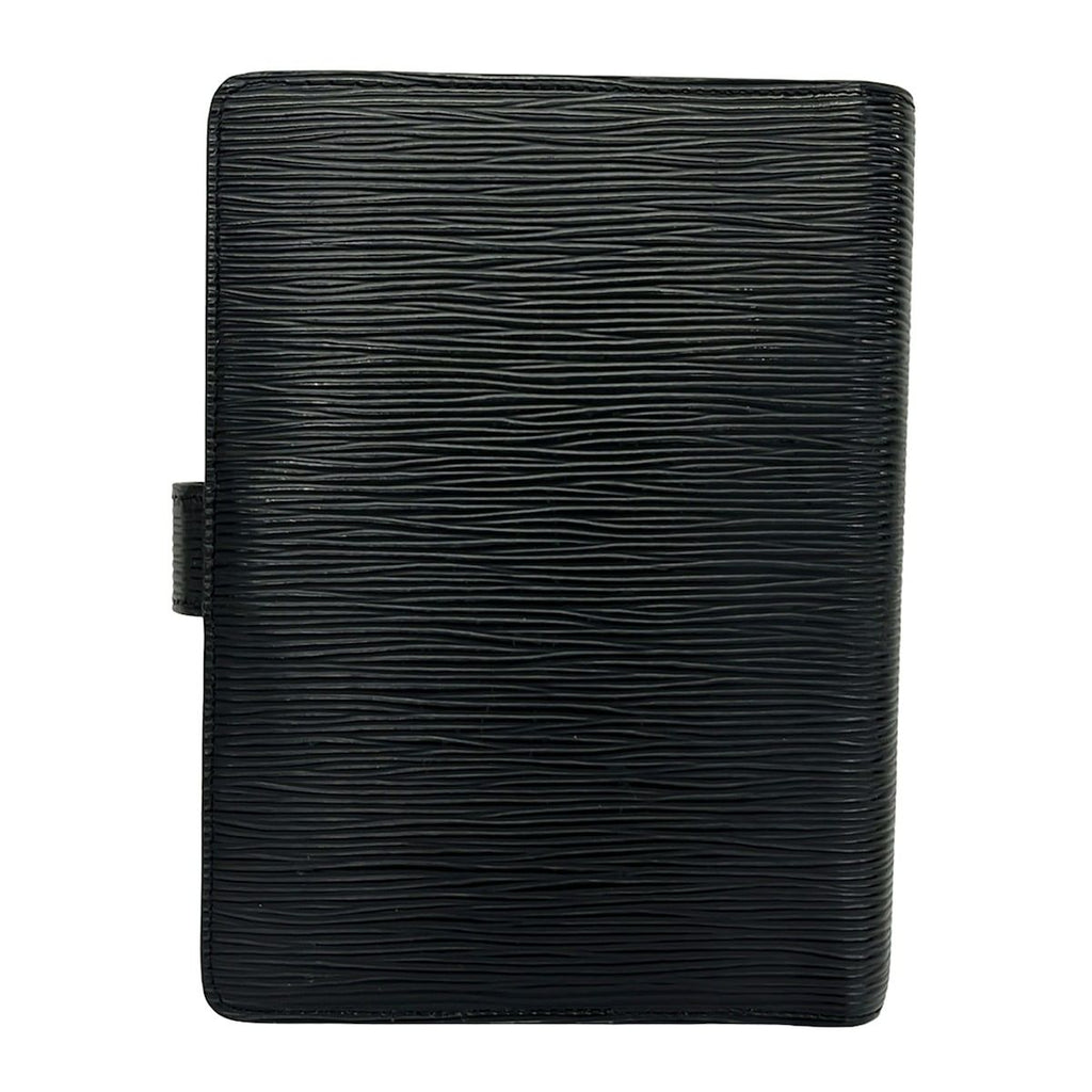 Louis Vuitton Notebook Epi Agenda MM Noir Leather — view 2