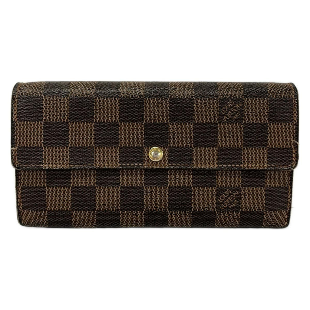 Louis Vuitton Wallet Damier Portefeuille Sarah Nm2 Ebene